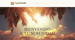 Desktop Screenshot of ananda-yoga.com.ar